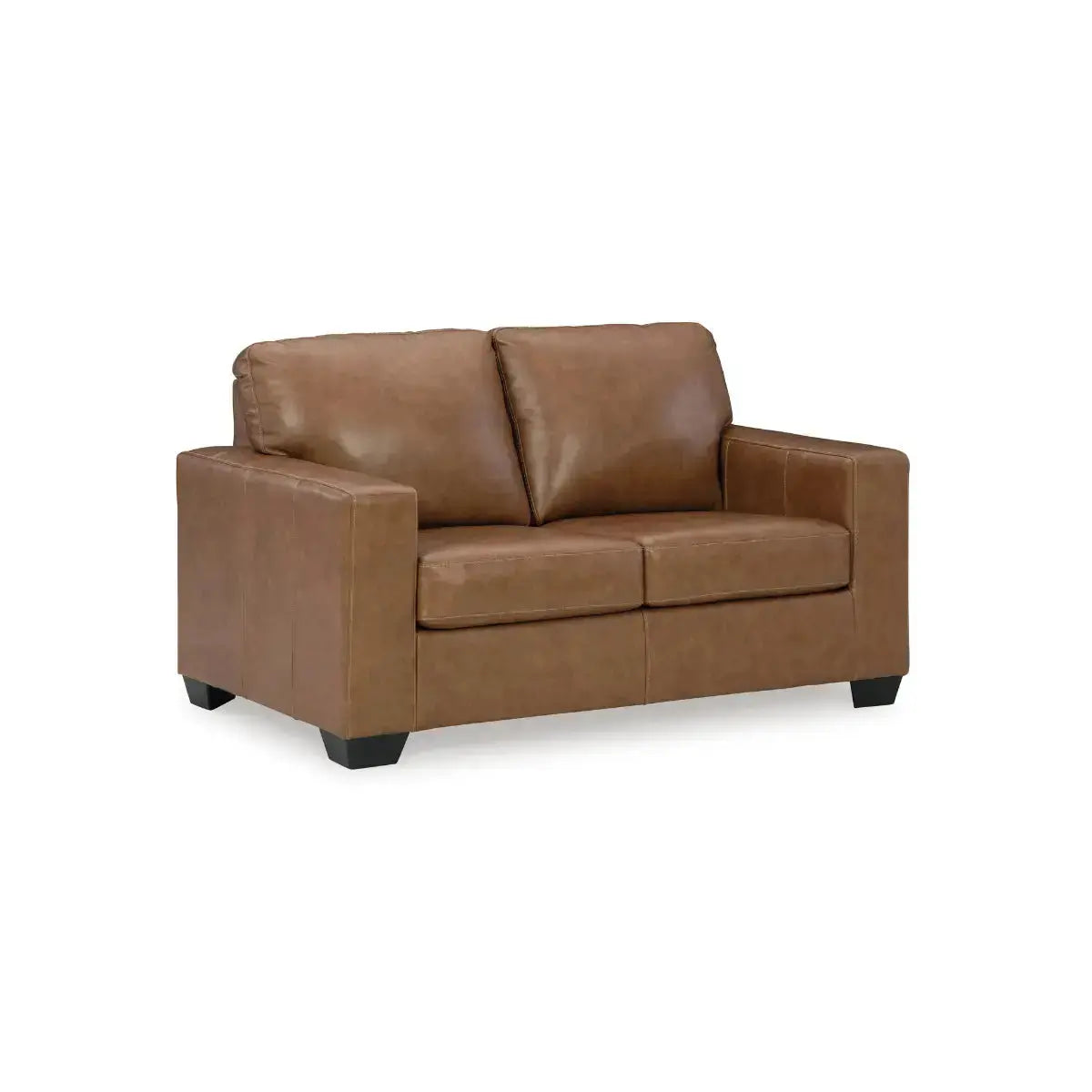 Luxury Bolsena Sofa Set in Caramel Brown - Modern 3-Piece Living Room Furniture for Home & Office - Perfect for Lounging, Entertaining & Relaxing