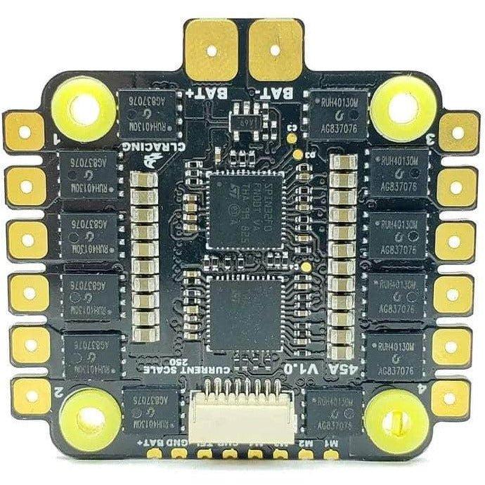 CLRacing 32Bit 45A V2 2-6S 30x30 4-in-1 ESC for FPV Drone Racing - High-Speed Brushless Motor Controller for RC Quadcopters and DIY Builds (Perfect for Freestyle, Cinematic Flying, and Competitive Racing)