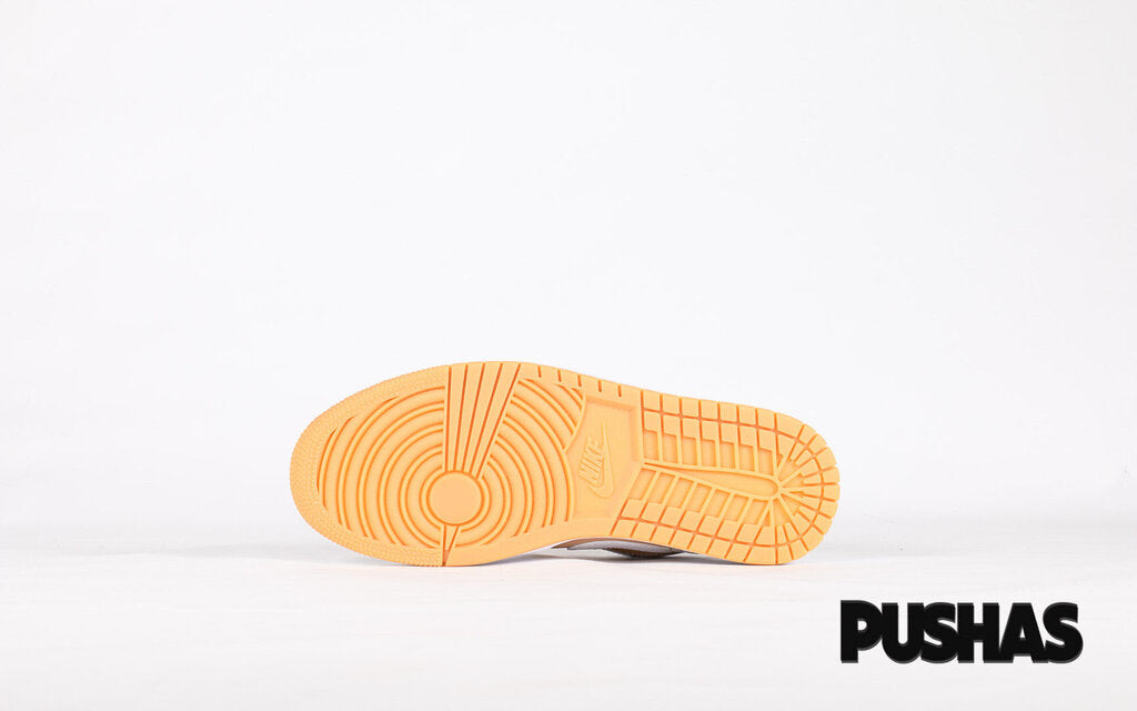 Air Jordan 1 Low 'Hemp White' Sneakers - Men's Basketball Shoes for Casual Wear & Street Style Fashion - Perfect for Everyday Outfits, Gym, and Urban Lifestyle