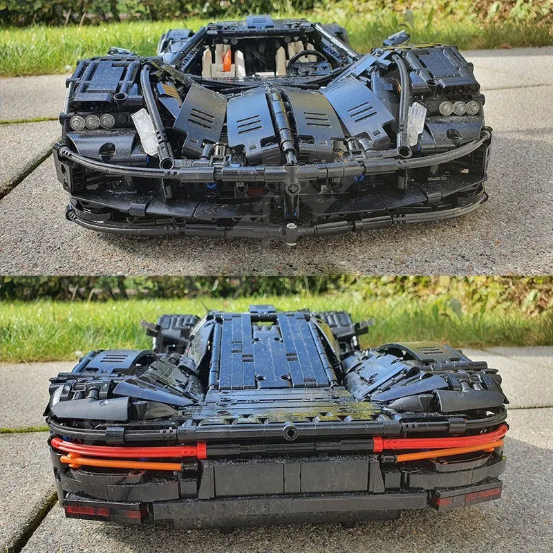 3515PCS MOC 89638 ASPARK Owl 1:8 Electric Supercar Building Blocks Set - Premium Collectible Model Kit for Adults & Teens, Perfect for Display, Gifts & DIY Projects