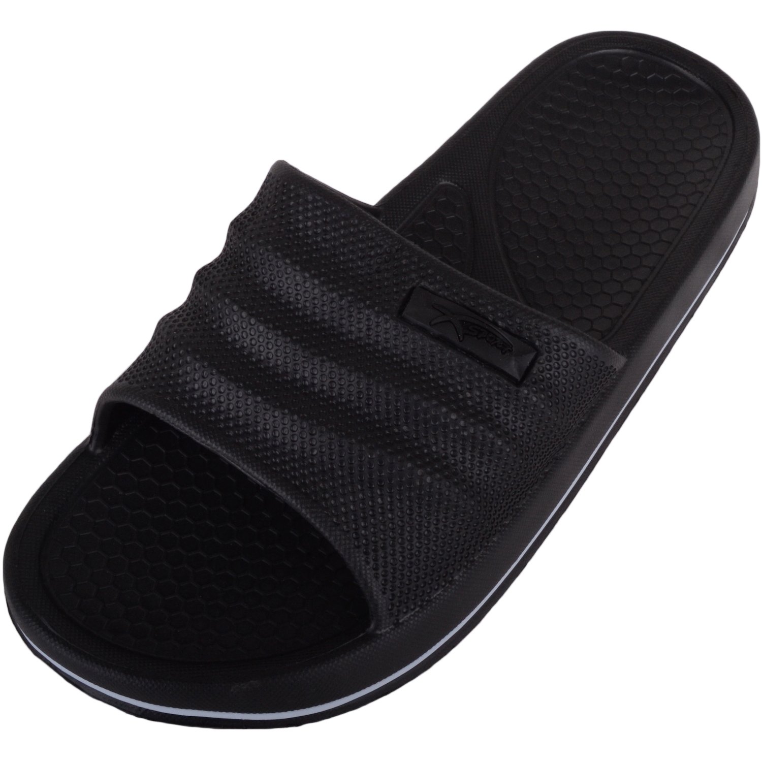 Men's Slip-On Water Shoes - Quick Dry Beach Sandals for Pool, Shower, Vacation & Outdoor Activities | Lightweight Comfortable Flip Flops for Summer, Travel & Casual Wear