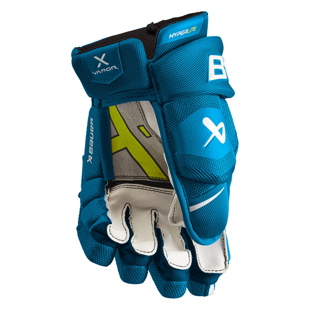 Bauer Vapor HyperLite Junior Ice Hockey Gloves - Lightweight Youth Hockey Gloves for Performance & Protection - Perfect for Practice, Games & Training