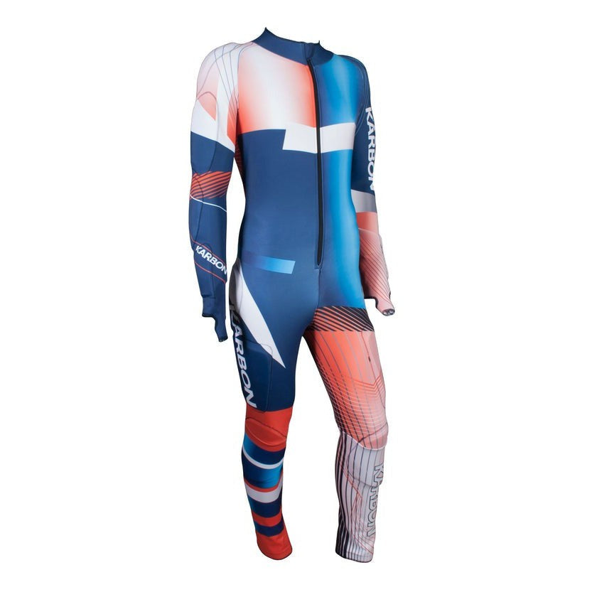 Karbon 2024 Men's Falcon GS Race Suit - High-Performance Motorcycle Racing Suit for Track & Street Riding - Perfect for Professional Racers & Enthusiasts