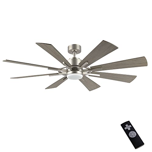 Brushed Nickel and Gray