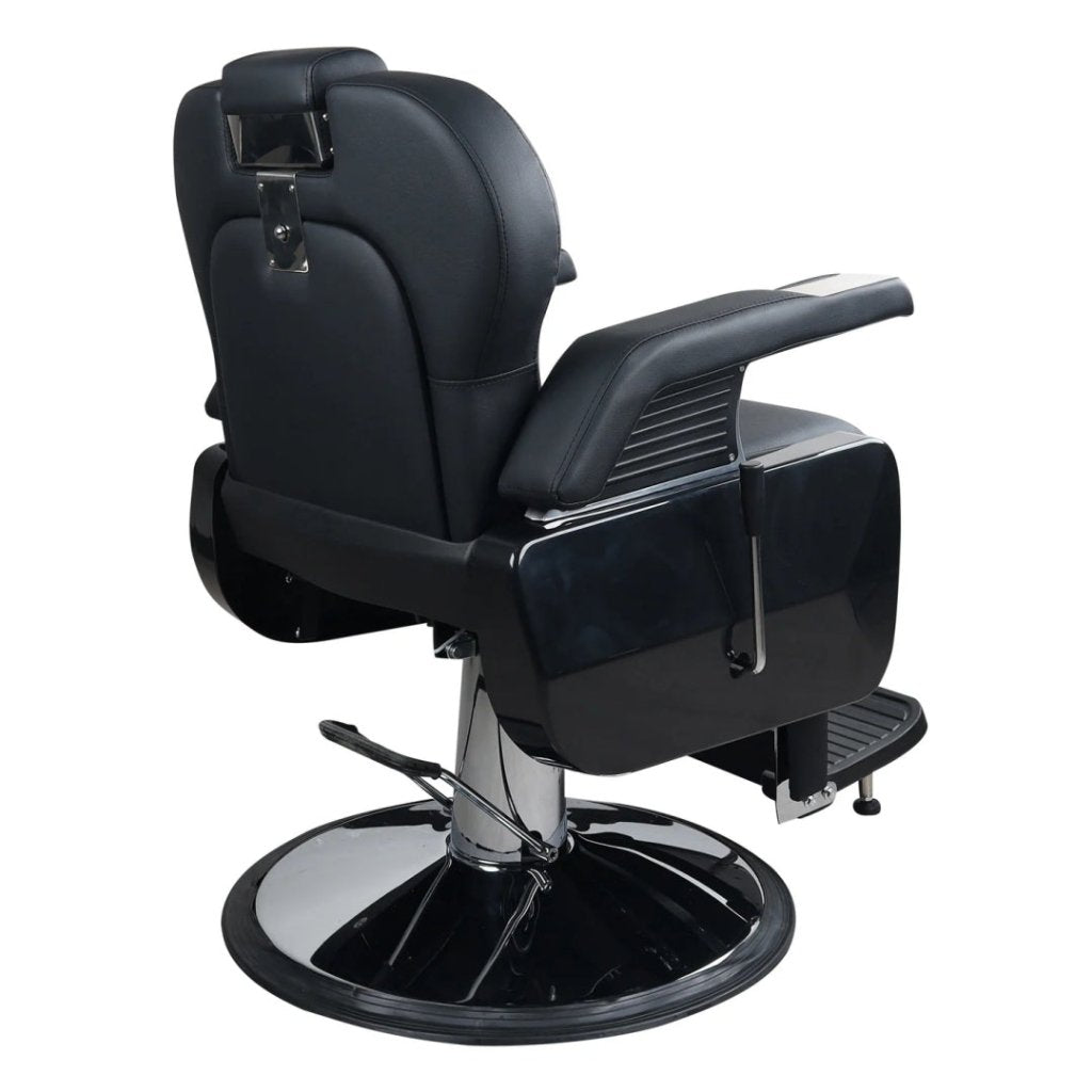 Premium Modern Extra Wide Hydraulic Reclining Barber Chair BC 601 - Professional Salon Styling & Haircut Chair for Comfortable Grooming Services