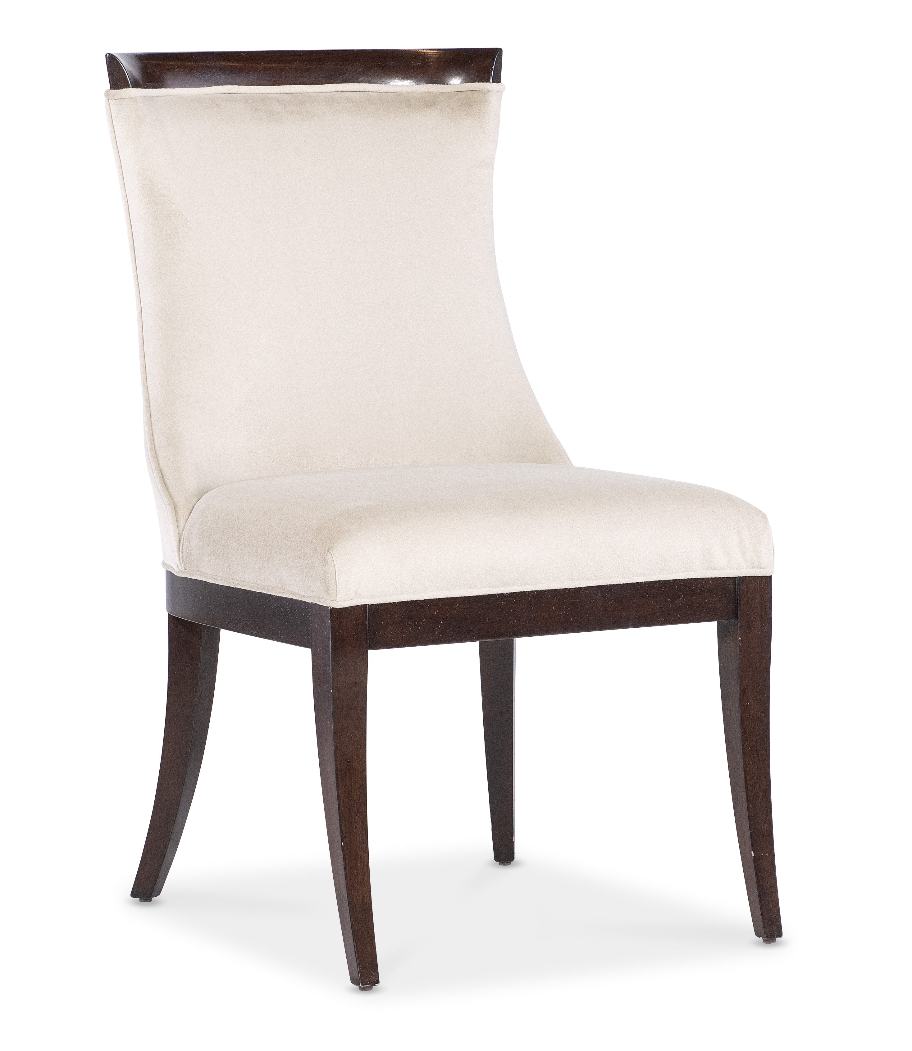 Bella Donna Upholstered Side Chair - Modern Accent Chair for Living Room, Dining Room & Bedroom - Comfortable Fabric Armchair with Wooden Legs - Perfect for Home Decor, Office & Guest Seating