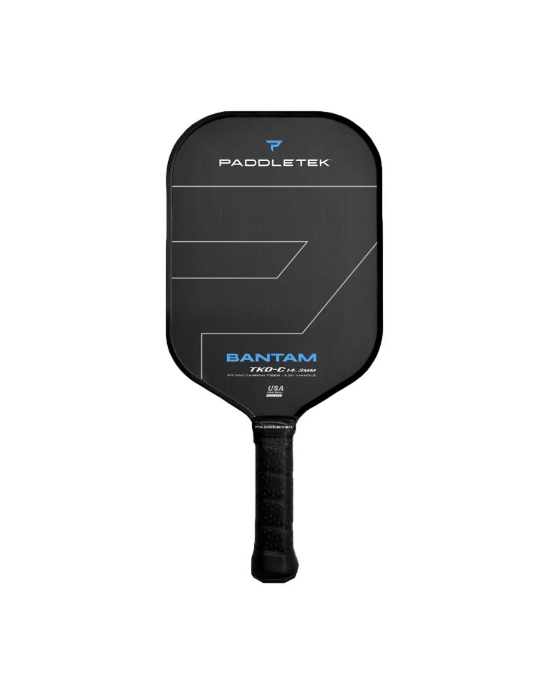 Paddletek Bantam TKO C 14.3 Pickleball Paddle - Lightweight Carbon Fiber Pickleball Racket for Competitive Play & Outdoor Recreation