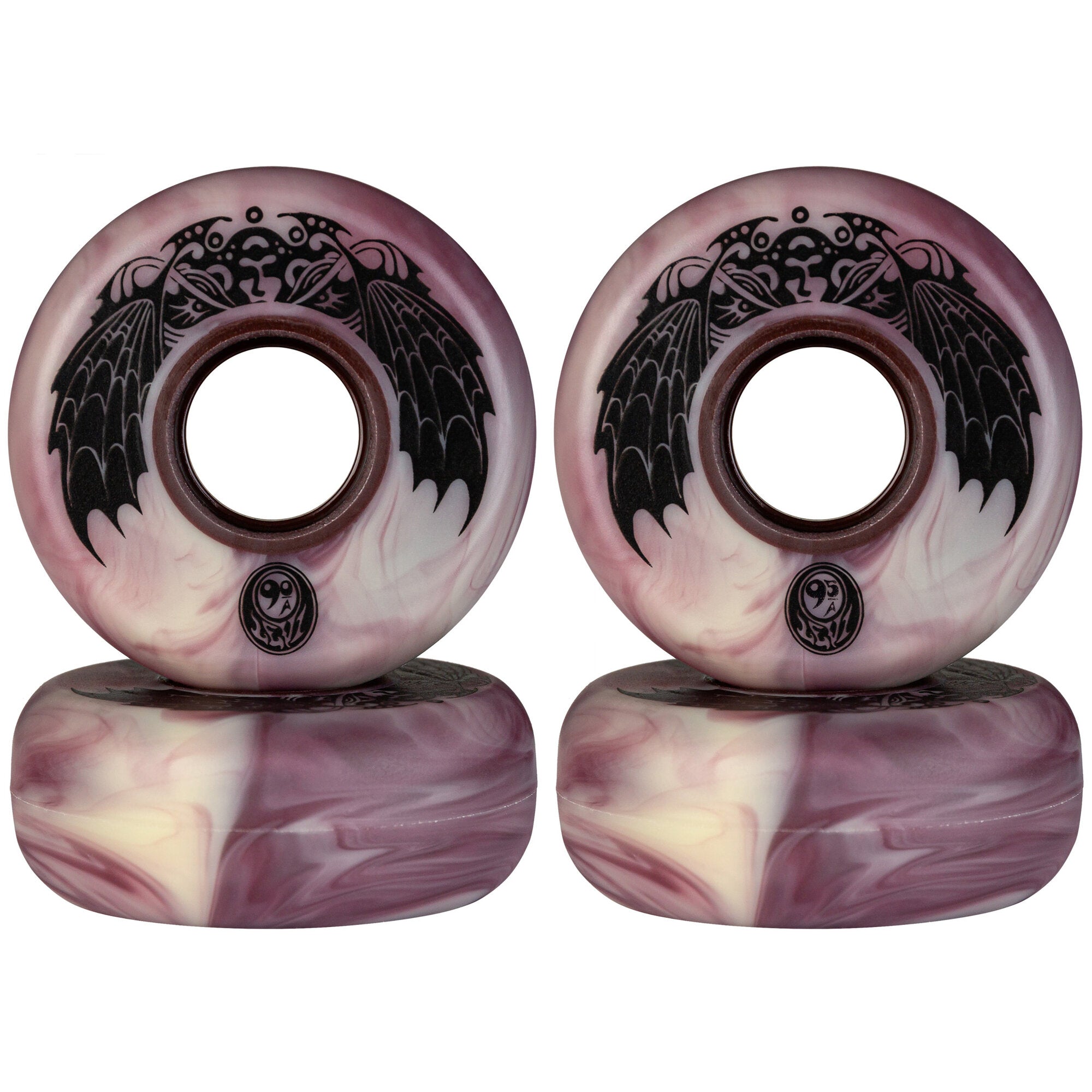 Mesmer Levi Wheel 60mm - Premium Longboard Wheels for Smooth Cruising & Downhill Riding - Perfect for Urban Commuting & Skatepark Adventures
