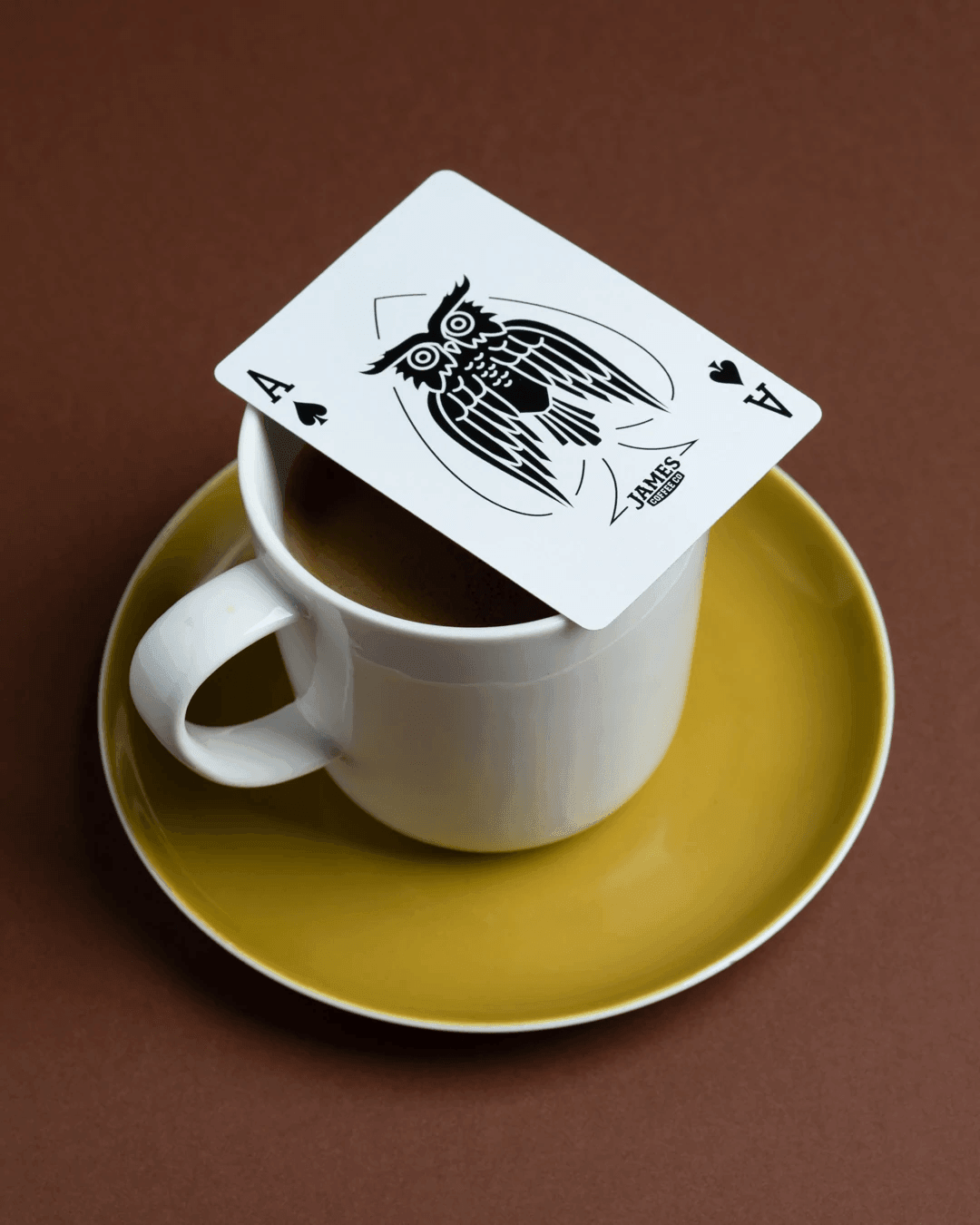James Coffee Playing Cards - Premium Poker Cards for Magic Tricks, Card Games & Collectibles - Perfect for Poker Nights, Gifts & Cardistry Enthusiasts