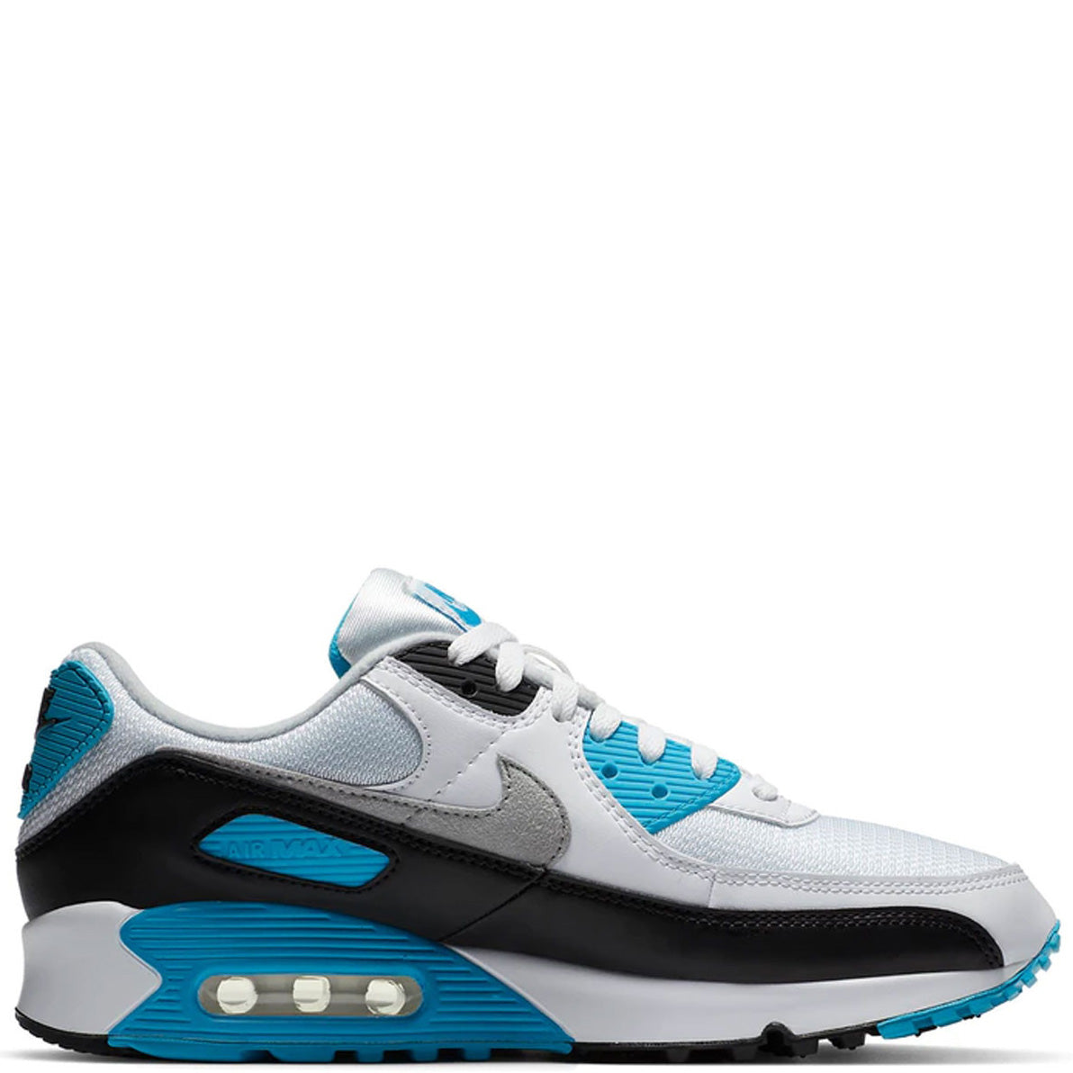 Nike Air Max 90 Running Shoes - Laser Blue Colorway | Men's/Women's Casual Sneakers for Walking, Gym & Streetwear Fashion