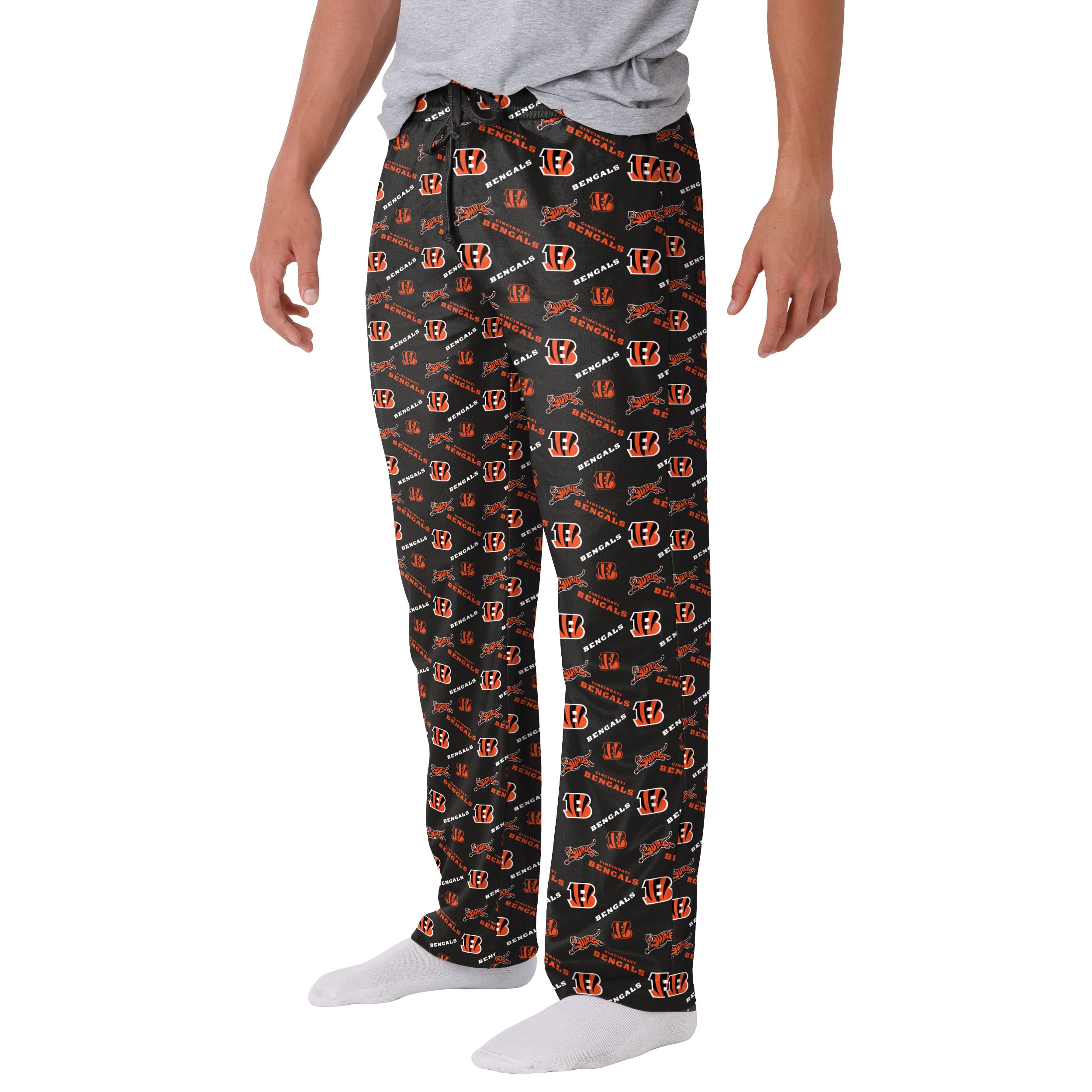 FOCO Men's NFL Team Logo Lounge Pants - Comfortable Sleepwear & Casual Pajama Bottoms for Football Fans - Perfect for Game Day, Lounging at Home, and Gifts
