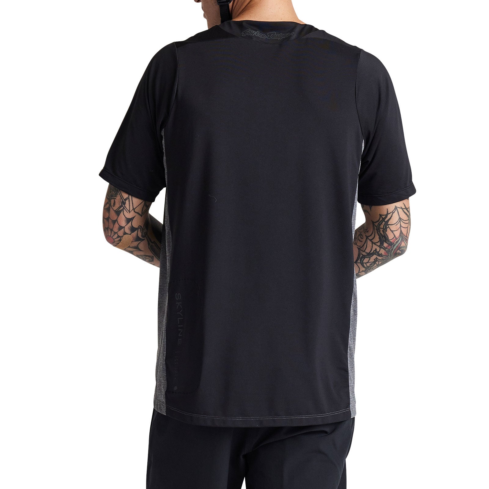 Skyline Short Sleeve Jersey T-Shirt - Mono Black | Comfortable Casual Wear for Men & Women | Perfect for Gym, Running & Everyday Outfits