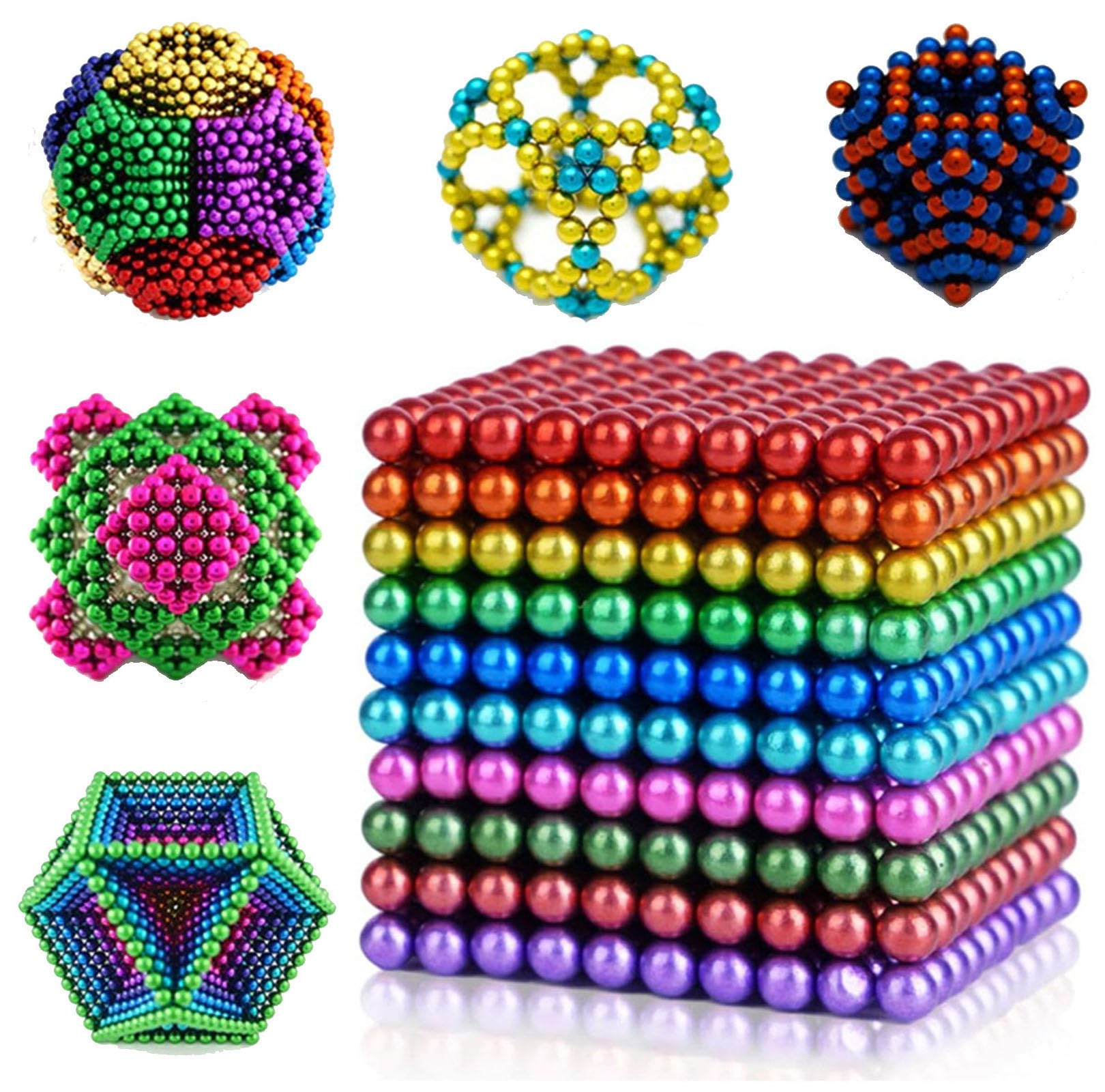 999PCS Colorful Stacking Building Blocks - Creative Educational Toys for Adults & Kids - STEM Learning Puzzle Games for Family Bonding & Stress Relief