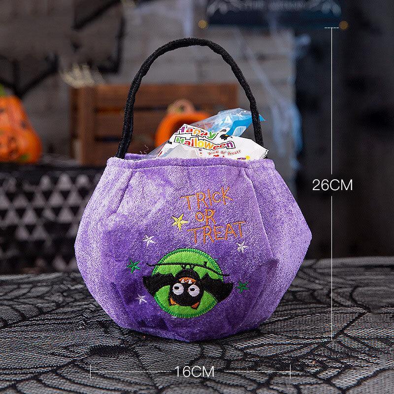 Lovevop Kids Halloween Candy Bag - Cute Pattern Casual Handbag for Trick or Treat, School, Parties & Outings