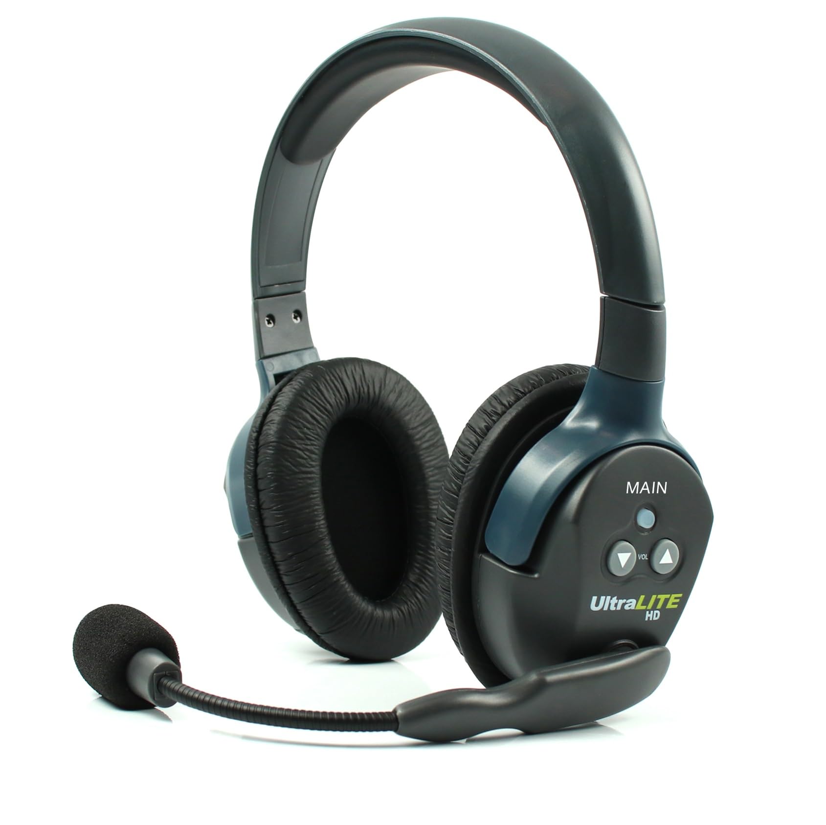 EARTEC ULDM-HD Ultralite HD Dual Ear Wireless Headset - Full Duplex Communication with Rechargeable Battery for Construction, Security & Event Teams