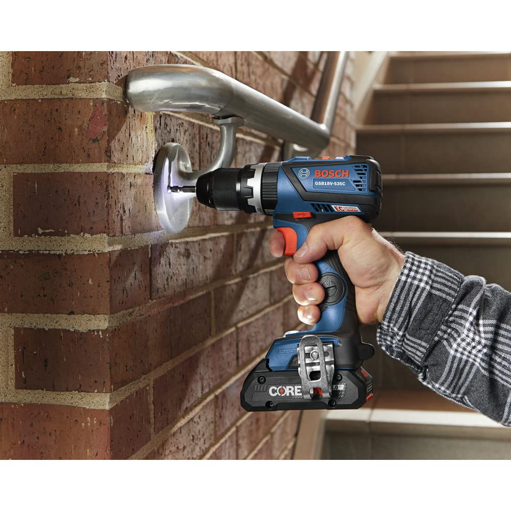 Bosch GXL18V-251B25-RT 18V Brushless Cordless Impact Driver & Hammer Drill Combo Kit - 1/4