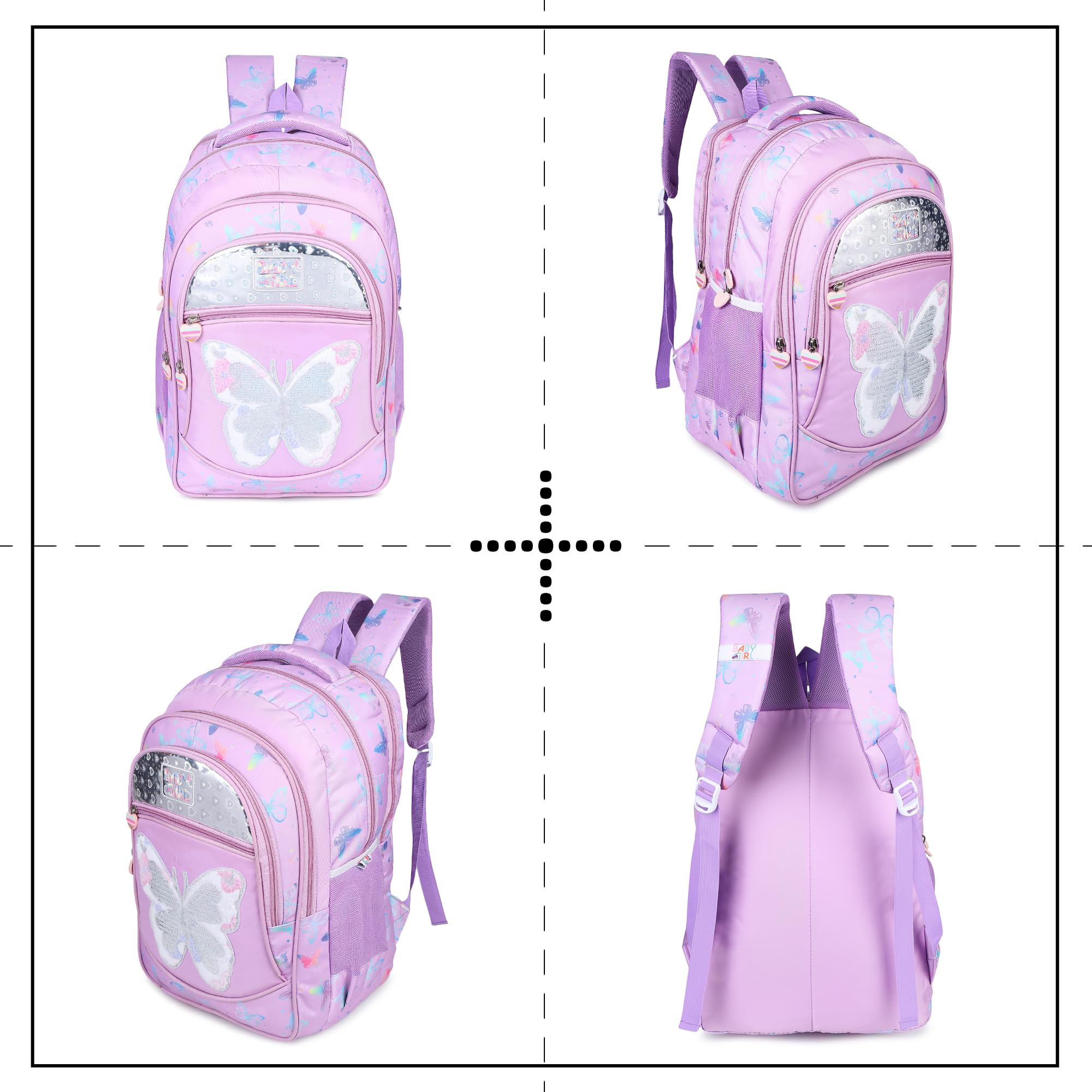 Stylish Waterproof Backpack for School & Travel - Laptop Bag
