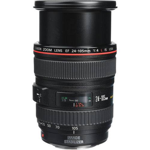 Canon EF 24-105mm f/4L IS USM Lens - Professional Zoom Lens for DSLR Cameras | Perfect for Portrait, Landscape & Travel Photography | Weather-Sealed & Image Stabilization