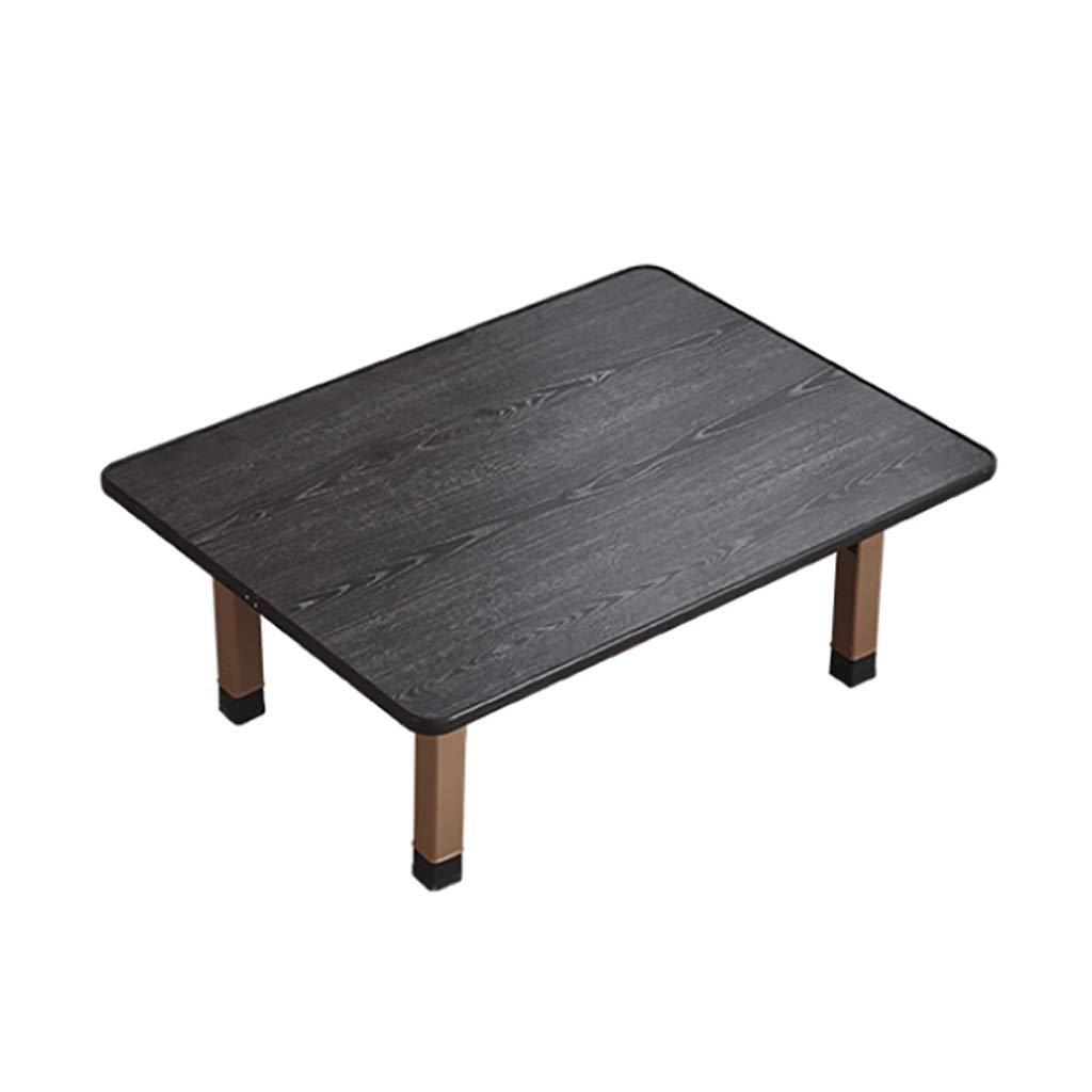 Foldable Korean Style Low Dining Table - 60x40cm Rectangular Kang Table for Home, Tatami, Bay Window & Tea House - Perfect for Small Spaces, Study & Minimalist Living