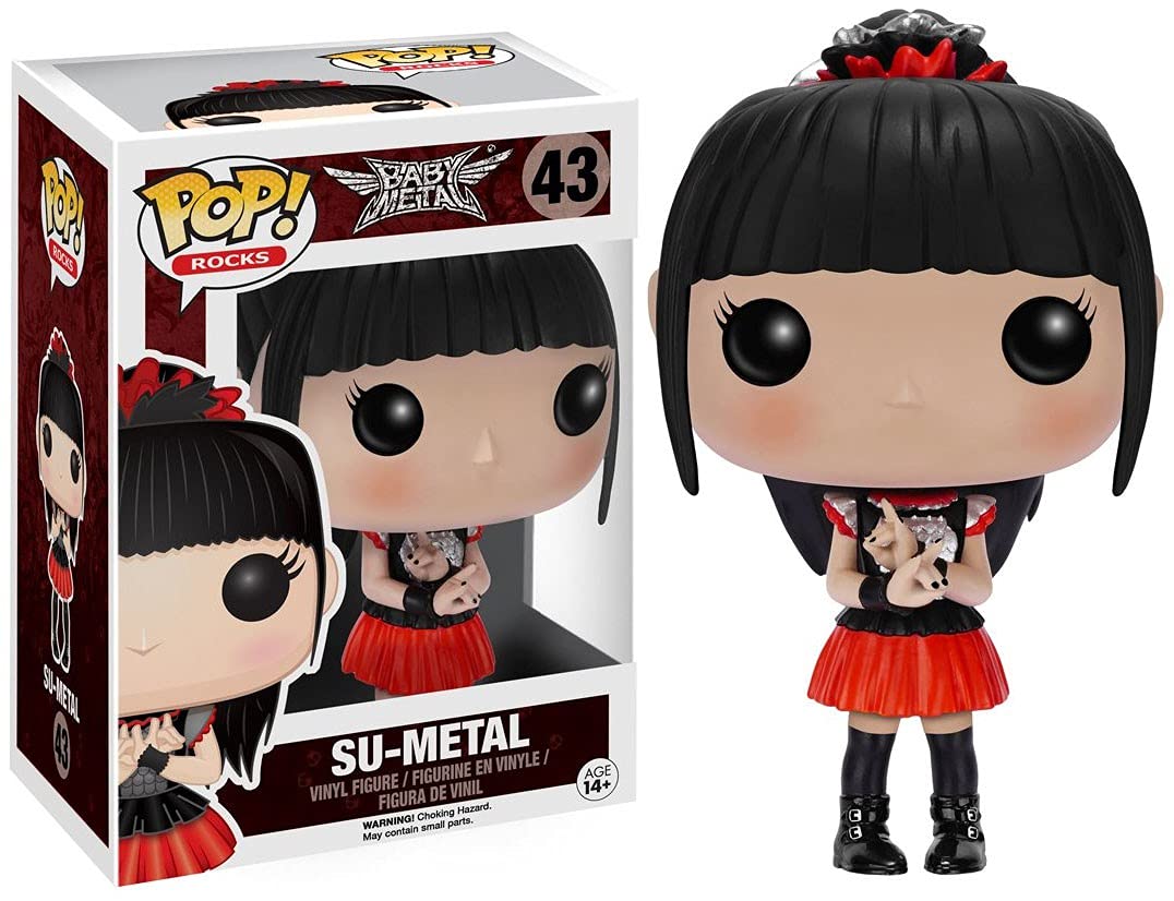Funko Pop Rocks: Babymetal - Su-Metal Vinyl Collectible Figure | Limited Edition Anime Music Merchandise | Perfect for Fans, Gift Giving & Display Collections