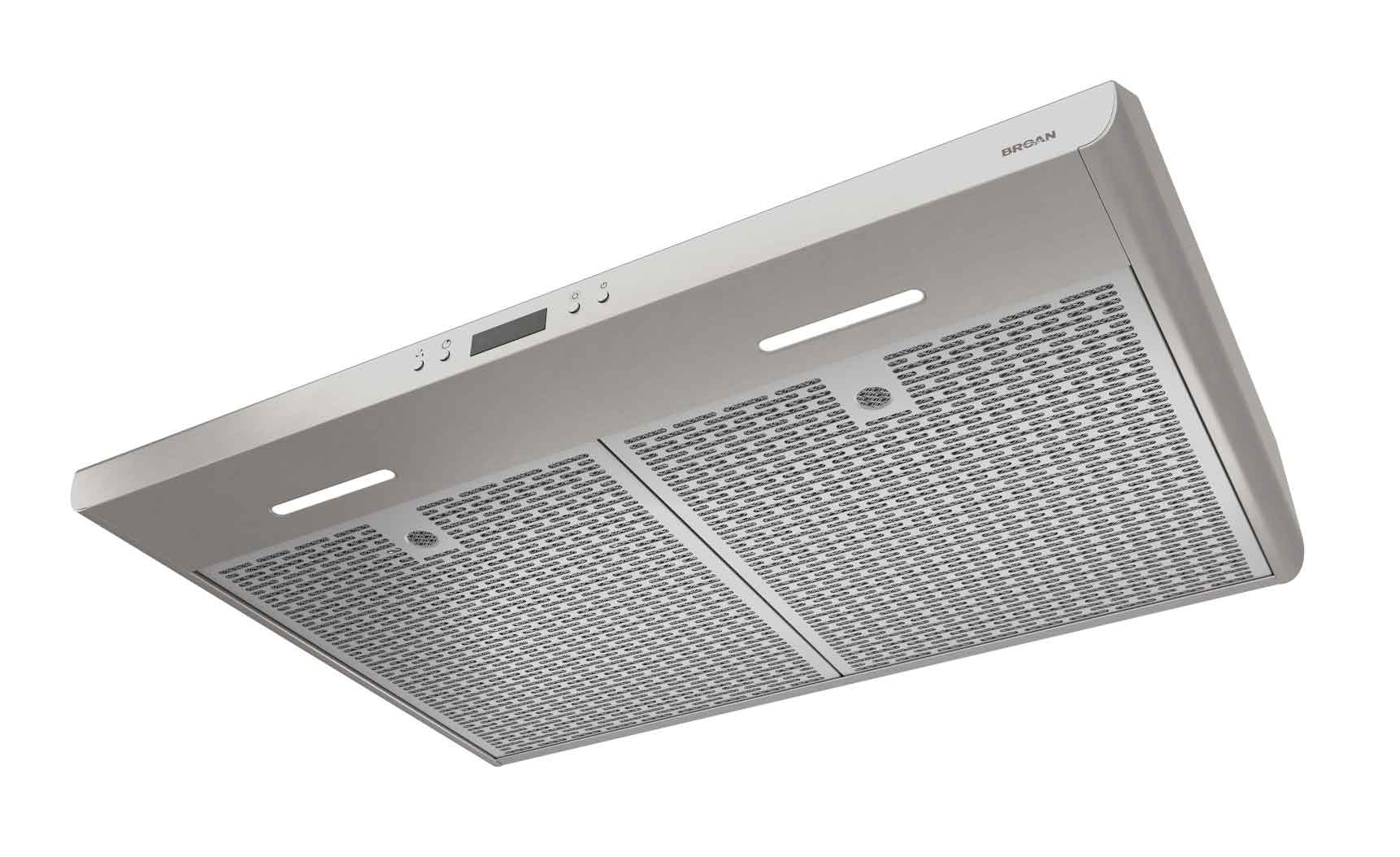 Broan 30-Inch Stainless Steel Under Cabinet Range Hood - 450 CFM Powerful Ventilation for Kitchen, BKDJ130SS - Perfect for Small to Medium Kitchens & Cooking Areas