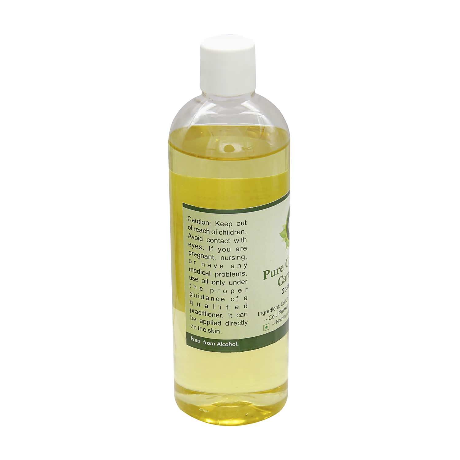 100% Pure Natural Cold Pressed Cotton Seed Oil (Gossypium Spp) - 200ml (6.76oz) for Skin Care & Cooking | Moisturizing & High Smoke Point | By R V Essential | Perfect for Massage, Hair Treatment & Healthy Frying