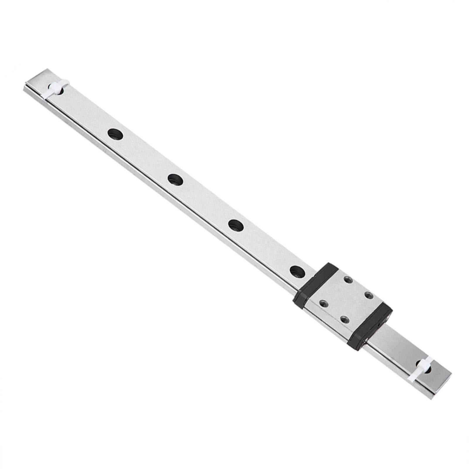 Precision Miniature Linear Guide Rail with Slider Lubrication Design - High Accuracy Linear Sliding Rail for CNC Machines, 3D Printers & Automated Equipment | Perfect for Industrial Automation & Precision Measuring Devices