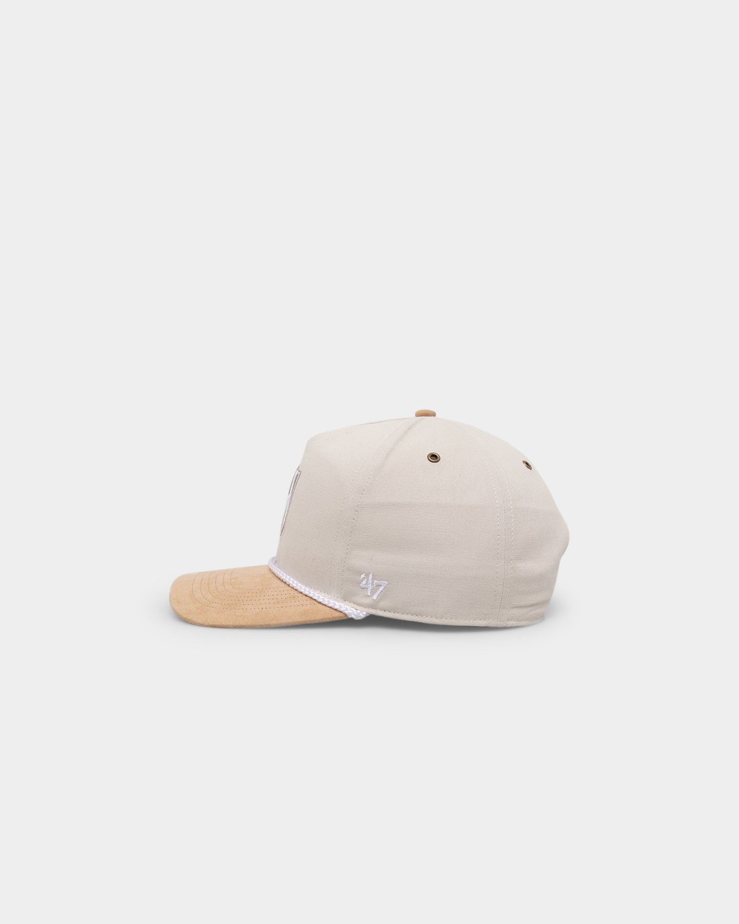 47 Brand Vegas Golden Knights Sand Dune Snapback Adjustable Hat - Bone/Khaki - Official NHL Team Cap for Men & Women - Perfect for Game Day, Sports Events & Casual Wear