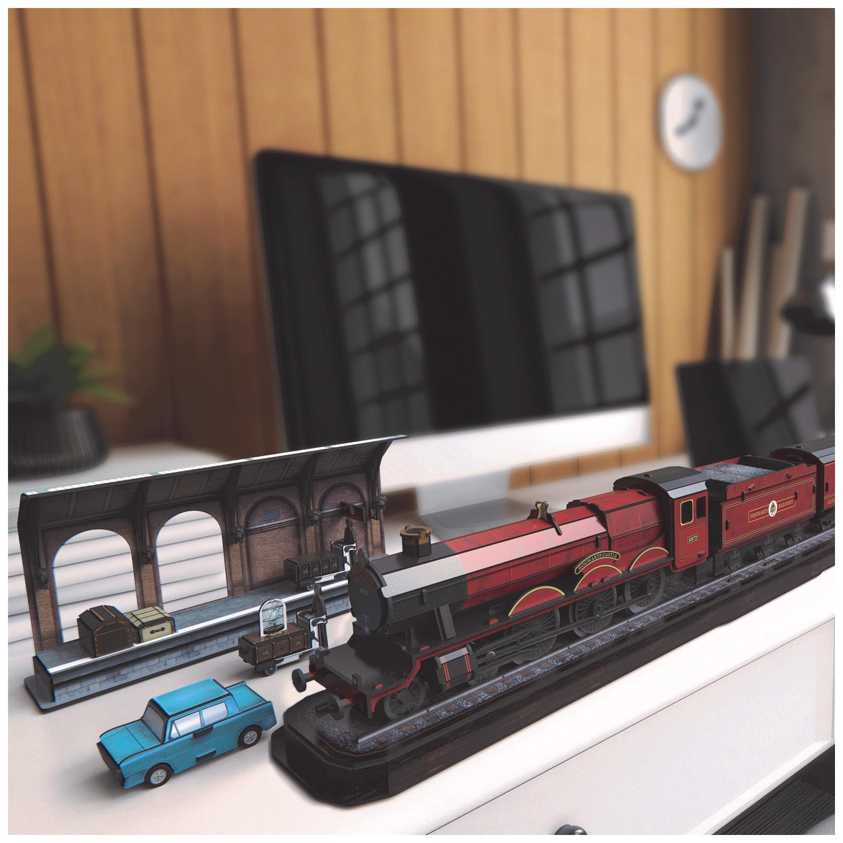 4D Build Hogwarts Express 3D Puzzle Set - 181 Pieces, 30