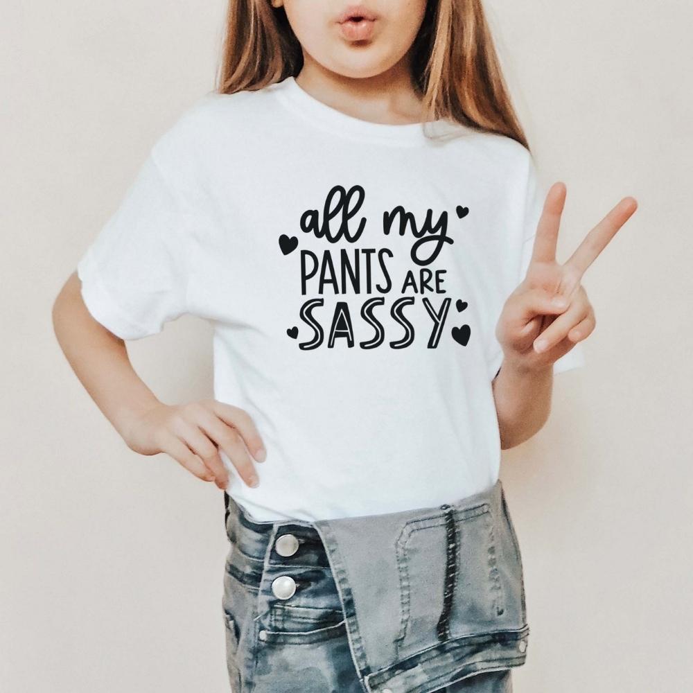 Sassy Kids T-Shirt - Fun & Playful Graphic Tee for Boys & Girls | Perfect for Playdates, Birthdays & Everyday Wear