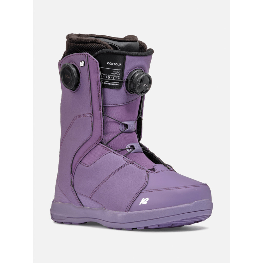 K2 Contour Women's Snowboard Boots 2025 - Lightweight & Comfortable for All-Mountain Riding & Freestyle Snowboarding