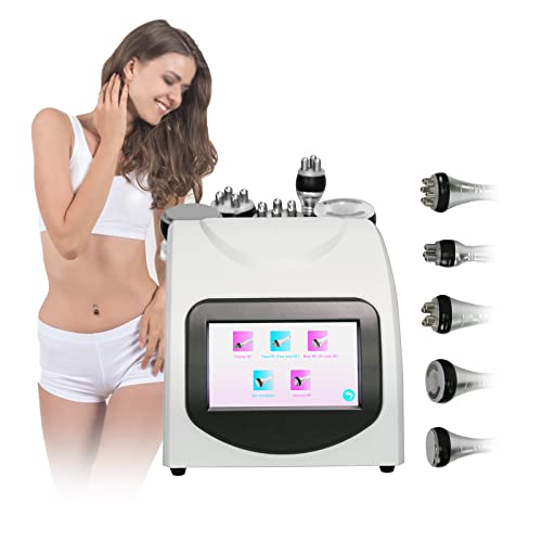 Facial & Body Massager Machine with 5 Interchangeable Heads - Professional Skin Care & Relaxation for Home Spa & Beauty Routine