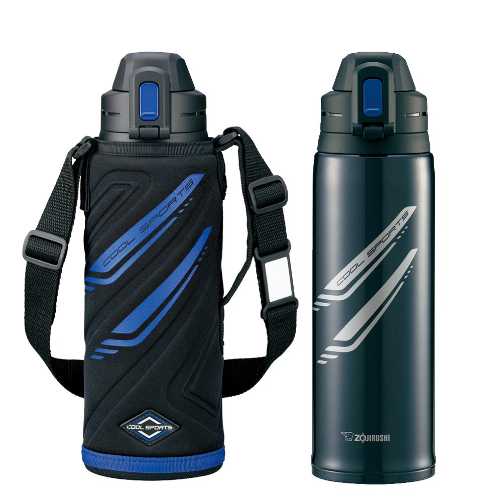 ZOJIRUSHI Stainless Steel Vacuum Insulated Water Bottle 1.03L (35 oz) - SD-EA10-BA - Keeps Drinks Hot/Cold for Hours - Perfect for Hiking, Gym & Office Use