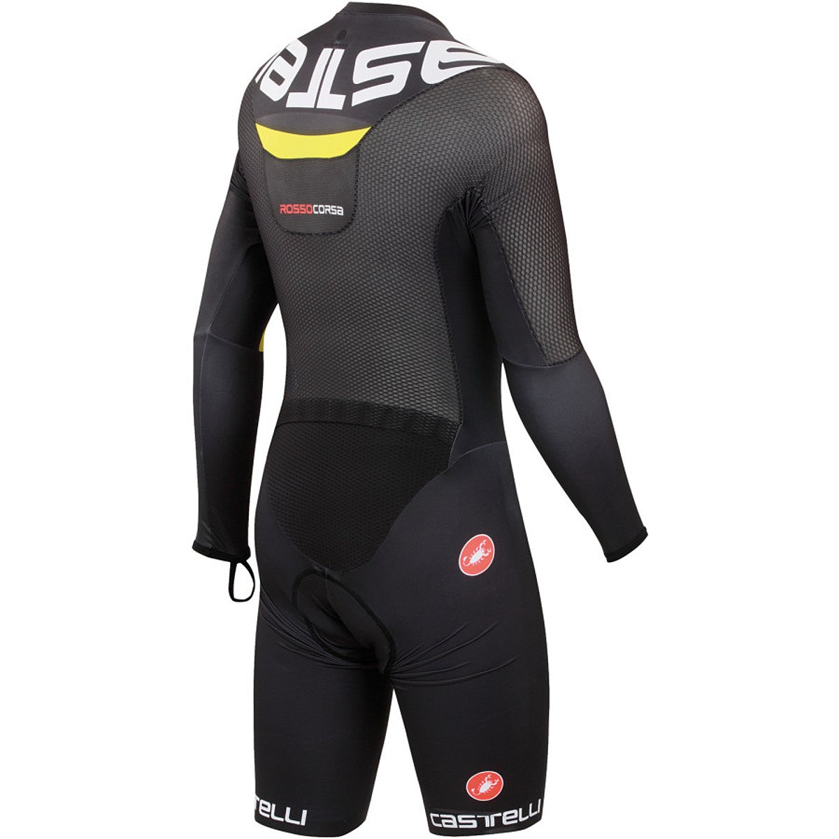 Castelli Body Paint 3.0 Long Sleeve Speed Suit - Men's Cycling Race Suit for Aerodynamic Performance - Ideal for Road Racing & Time Trials