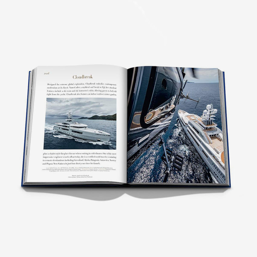 Assouline The Impossible Collection of Yachts - Luxury Coffee Table Book for Yacht Enthusiasts & Interior Design - Perfect for Home Decor, Office Display & Gifts