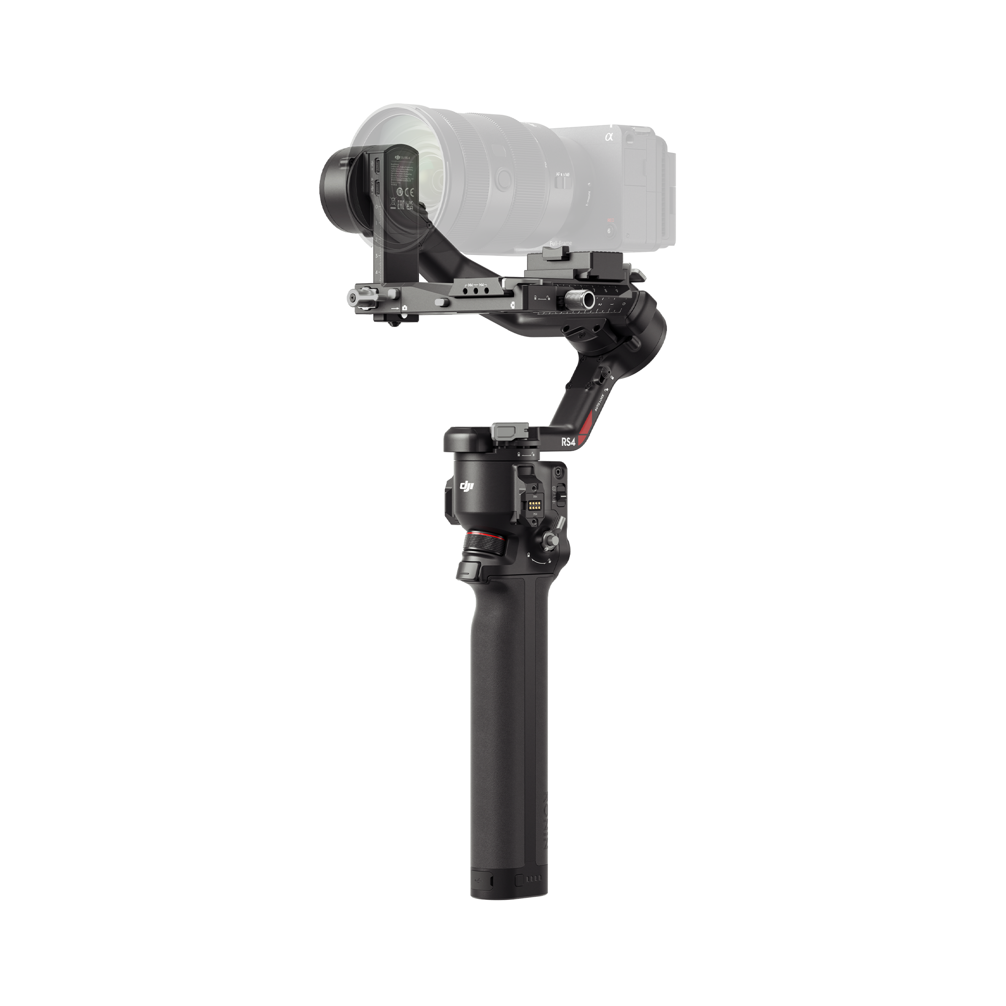DJI RS 4 Combo 3-Axis Gimbal Stabilizer for Mirrorless & DSLR Cameras - Professional Video Stabilization for Vlogging, Filmmaking & Content Creation