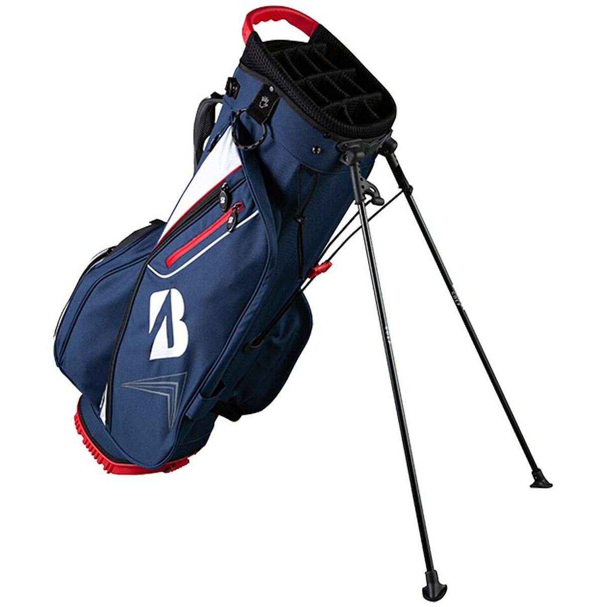 Bridgestone 14-Way Golf Stand Bag with Comfortable Straps - Lightweight & Durable Golf Bag for Men & Women - Perfect for Driving Range, Course & Tournament Play