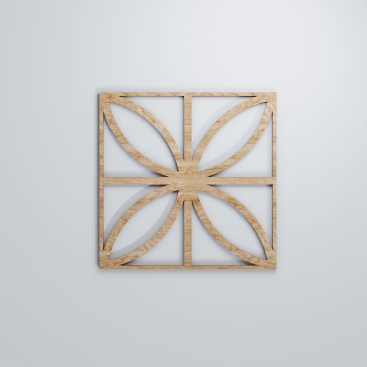 Swansea Decorative Fretwork Wall Panels - Elegant Laser Cut Wooden Room Dividers for Home & Office Decor