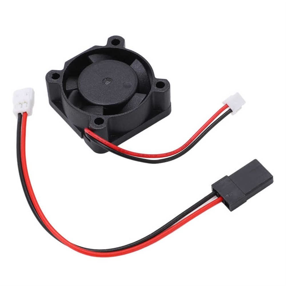 LYunce High-Performance RC Cooling Fan - Durable Brushless Motor Fan with Excellent Heat Dissipation for AXIAL SCX10 90046 RC Cars - Perfect for Off-Road Racing & High-Temperature Environments