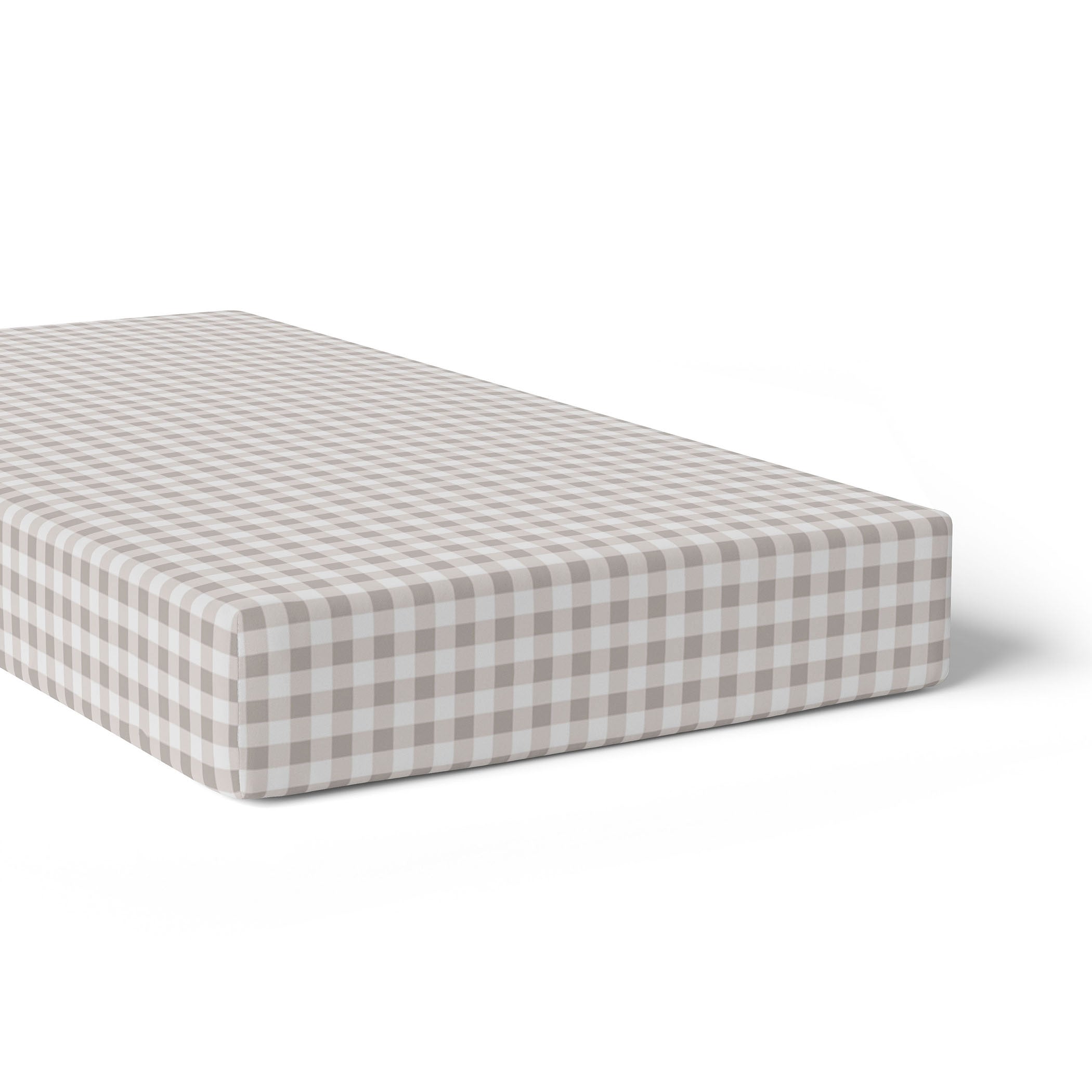 2-Pack Jersey Knit Cot Fitted Sheets - Olive & Taupe Colors | Soft Stretchy Bed Sheets for Baby Cribs, Toddler Beds & Daycare Centers