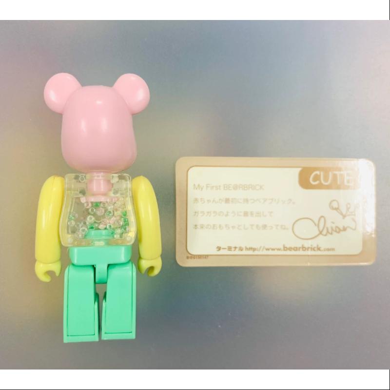 Bearbrick Series 15 CUTE My First Baby Bear Chiaki 100% Collectible Figure - Perfect for Anime Fans, Toy Collectors & Home Decor Display