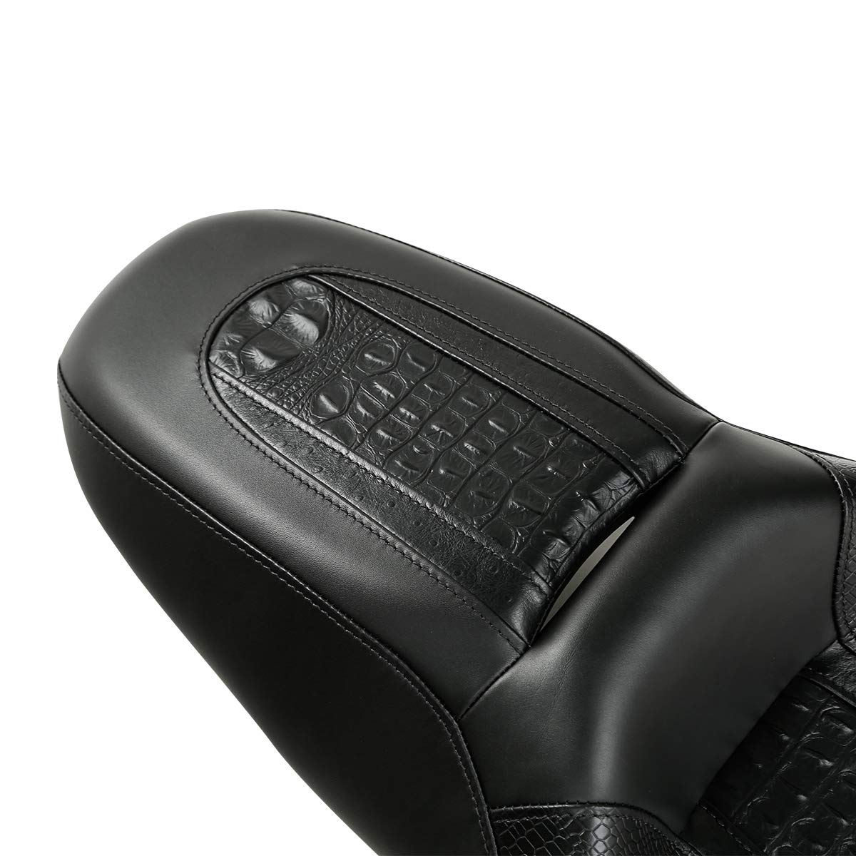 Harley Davidson Road King Street Glide Electra Glide Road Glide 2-Up Bucket Seat (2009-2023) - Comfortable Motorcycle Driver & Passenger Seat for Long Rides - Perfect for Touring, Cruising and Road Trips
