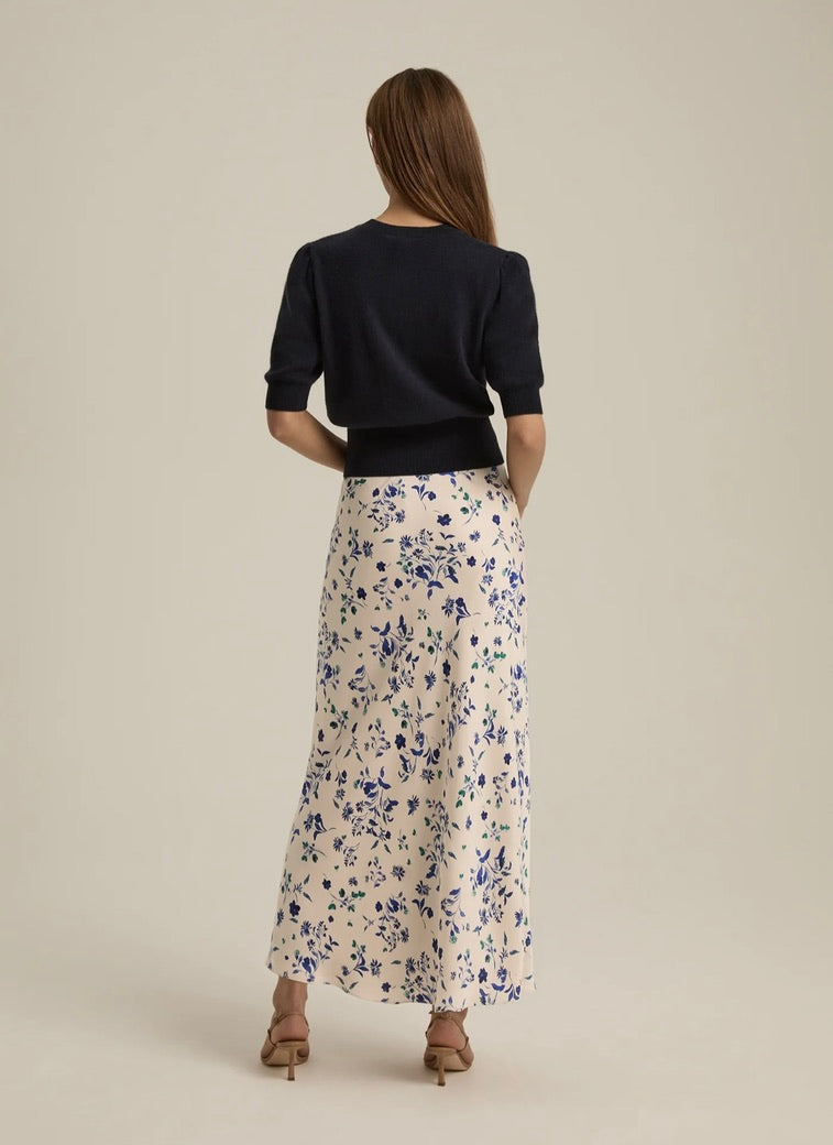 Elegant Ivory Skirt for Women | Comfortable & Stylish A-Line Midi Skirt | Perfect for Casual Outings, Office Wear & Special Occasions