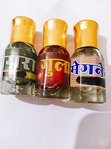 Generic Itra Perfume Oil for Pooja, Prayer & Personal Use - 6 Pack (10ml Each Bottle) - Perfect for Religious Ceremonies, Meditation & Daily Fragrance