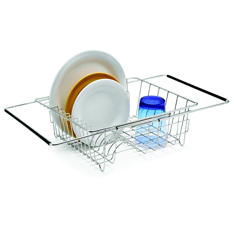 ITY Extendable Dish Rack G3361S - Adjustable Kitchen Drying Rack for Dishes, Cups & Utensils - Perfect for Small Spaces, Countertops & Sink Areas