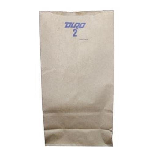 2LB Brown Kraft Paper Bags - 500 Pack Bulk | Eco-Friendly Grocery, Bakery, Retail & Takeout Bags for Food Packaging, Shopping & Storage