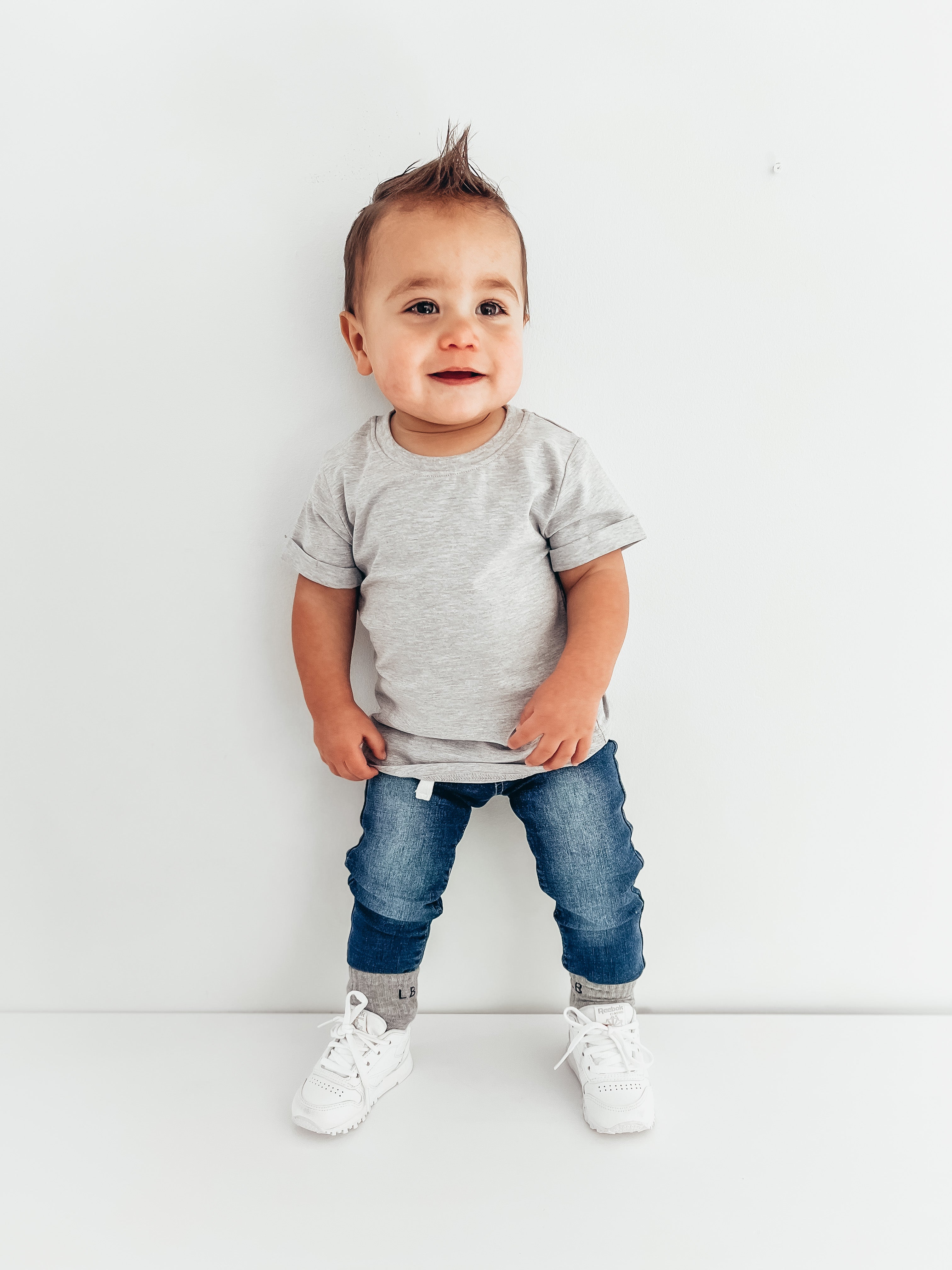 Premium Basic Tee for Men & Women - Soft Grey Cotton T-Shirt | Casual Wear, Layering & Everyday Outfits