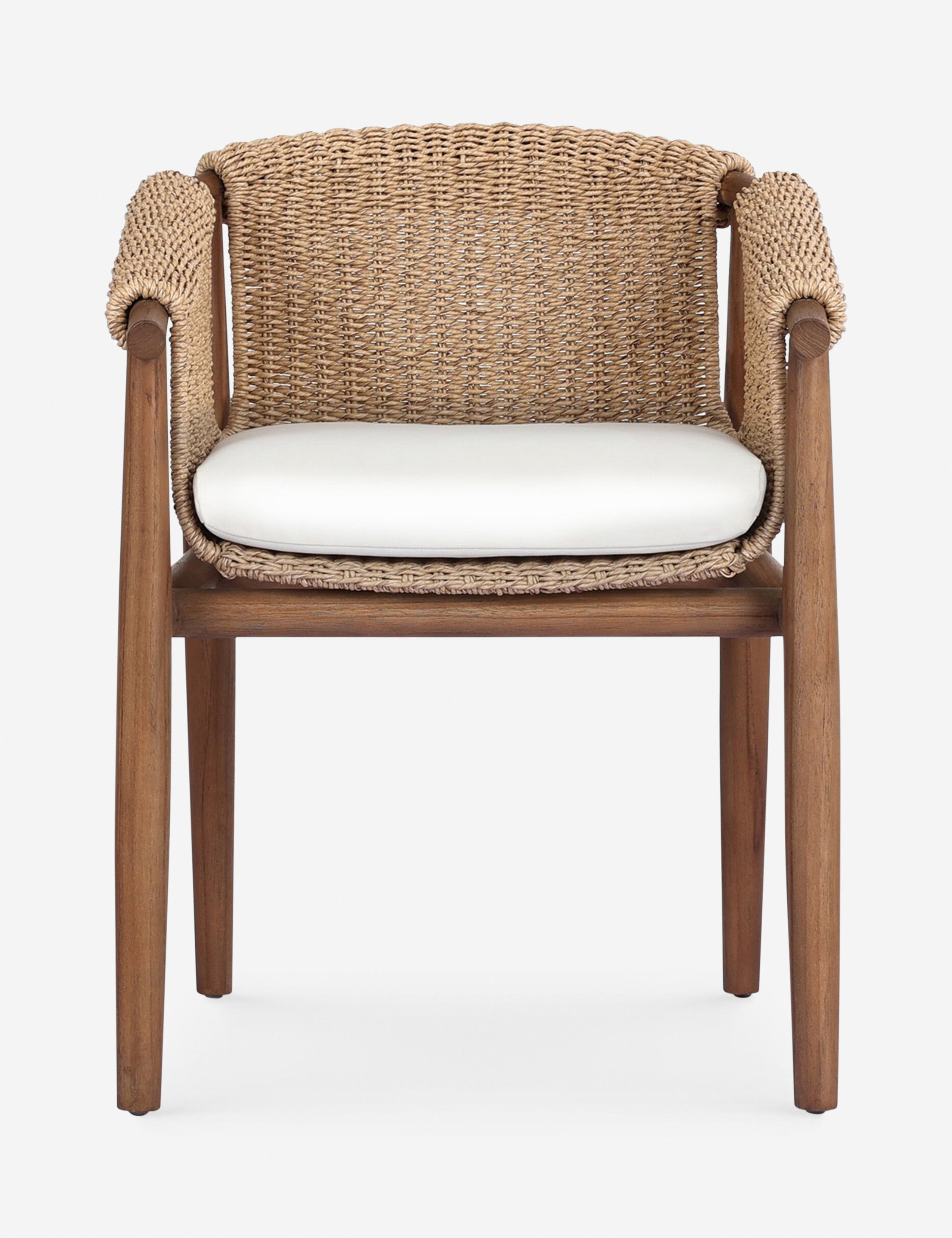 Cantrelle Outdoor Dining Chair - Weather-Resistant Patio Furniture for Garden, Poolside, and Backyard - Perfect for Outdoor Entertaining and Relaxation