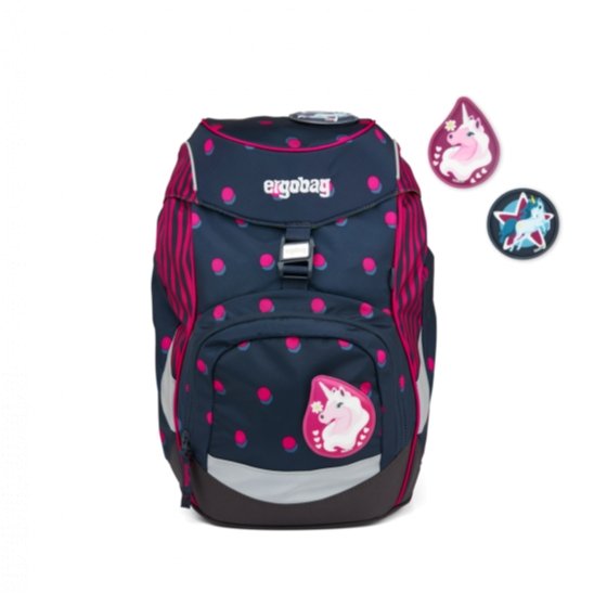 Ergobag Prime School Backpack for Kids - Lightweight & Durable Bookbag with Adjustable Straps - Perfect for Elementary Students, School Supplies, and Daily Use