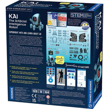 KAI: Advanced AI Robot for Smart Home Automation | Perfect for Household Chores, Entertainment & Education